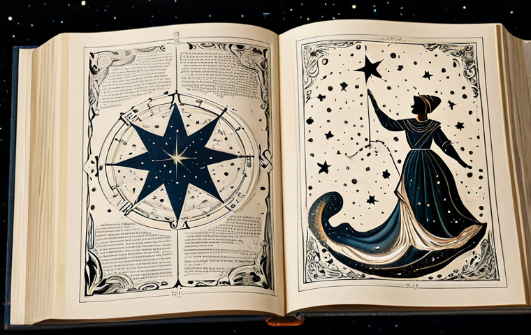 별자리와 별자리 도서 추천 - **Taurus and Stargazing:** "A person using binoculars to observe the Taurus constellation, focusing ...
