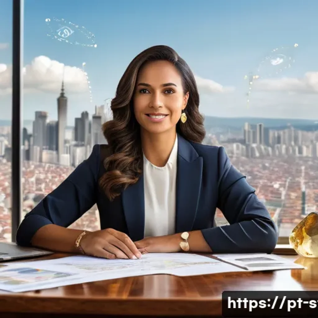 별자리별 재물운 상승법 - A sophisticated and serene home office setting reflecting financial stability and inner strength, fe...